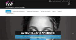 Desktop Screenshot of ecole-ete.fr